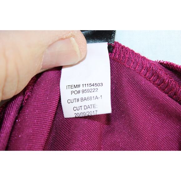 Torrid Tank Top Women’s 1X Burgundy Crushed Velvet Cami Y2K Party Whimsy Goth - Picture 5 of 7